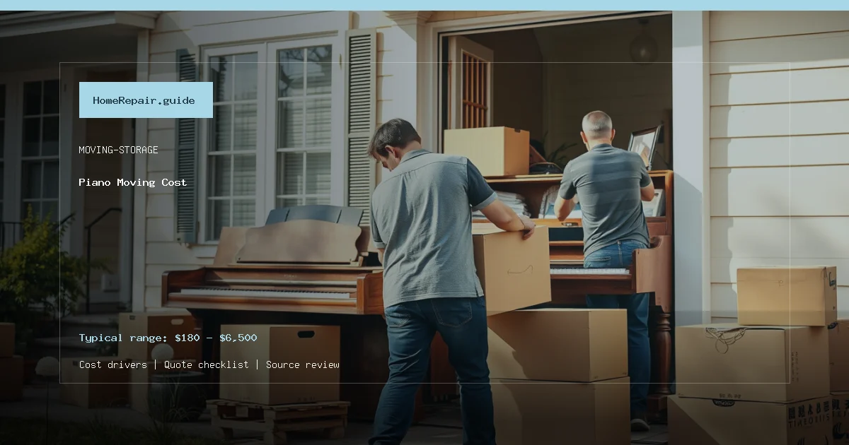 Piano Moving Cost cost guide cover image